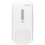 CWS Clear+ Creme Seifenspender leichte Bedienung dank Armhebel, für 2500 Portionen