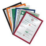 Inforahmen Duraframe A4 selbstklebend, mit magnetischer Vordertasche