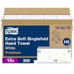 Tork 100278 extra weiche Zickzack Handtücher Premium extra soft 2-lagig für Spendersystem H3